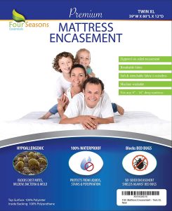 Four Seasons Essentials Mattress Protector- Allergens-free