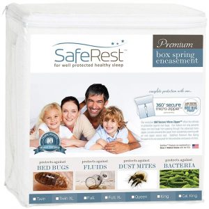 SafeRest Premium Spring Encasement - Bed Bug Proof and Waterproof
