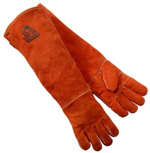 Steiner 21923-L 23-Inch Length Welding Gloves Foam Lined