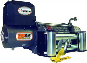 Keeper KW95122-1 Heavy-Duty Winch - 9500 lbs. Capacity