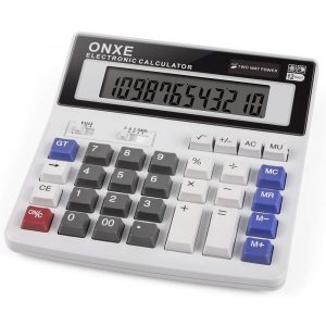 ONXE Standard Function Desktop Calculator