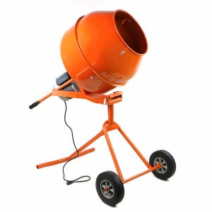 Stark Portable 5 Cu Ft 1/2 HP Electric Cement Mixer with Wheel
