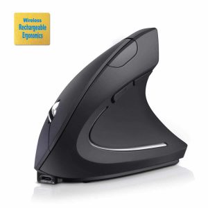 D3POTWMIN Rechargeable Ergonomic Wireless Mouse