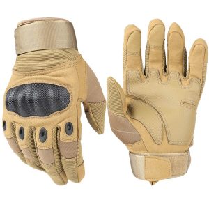 HIKEMAN Tactical Hard Knuckle Army Military Gloves Touch Screen Gloves