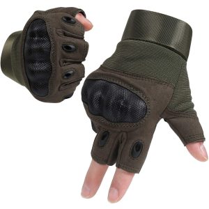 HIKEMAN Tactical Military Army Hard Knuckle Full Finger Gloves