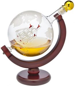 Godinger Whiskey Decanter Globe