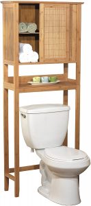 Target Marketing Systems Over-The-Toilet Bamboo Storage