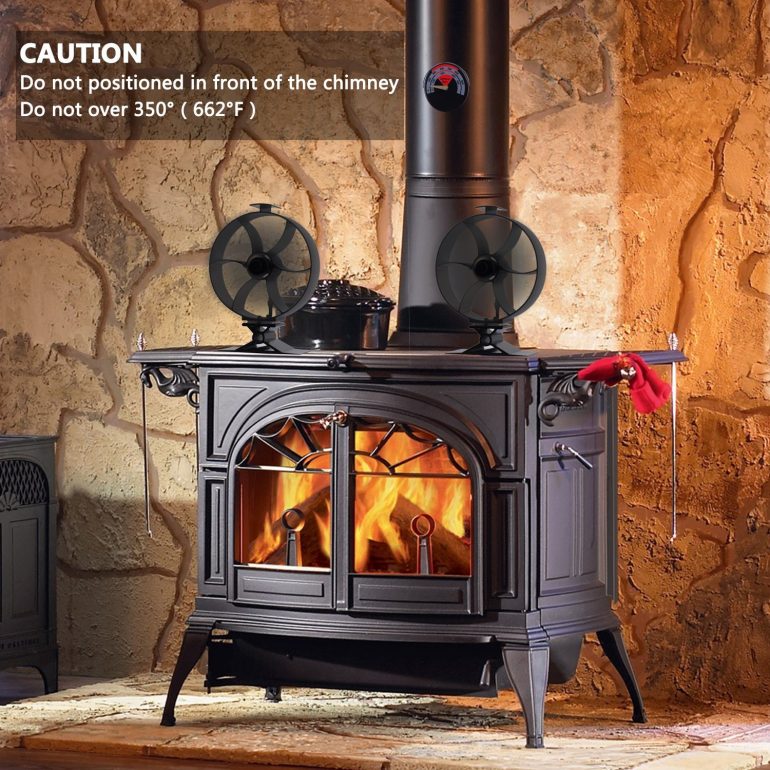 Heat Powered Wood Stove Fans