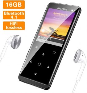 SUPEREYE 16GB MP3 Music Player w/ Bluetooth 4.1
