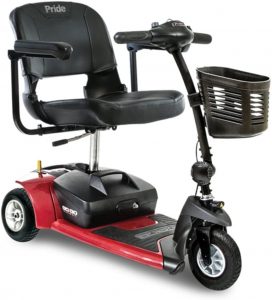 Pride Mobility Go-Go Ultra X 3-Wheel Travel Mobility Scooter