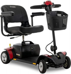 Top Mobility Pride Mobility 4-Wheel Travel electric Scooter