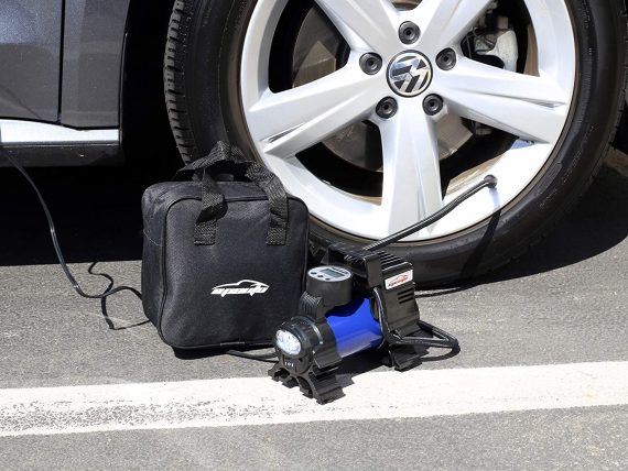 portable air pump for car tires
