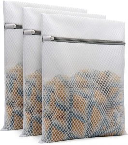 MuchFun 3Pcs Durable Honeycomb Laundry Bags