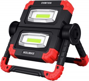 Nolimas Portable Rechargeable 2 COB LED Work Flood Light