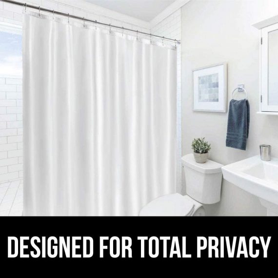 Shower Curtain Liner With Magnet