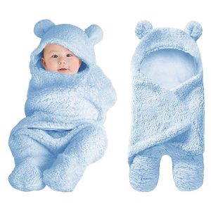 XMWEALTHY Cute Baby Nursery Swaddle Blankets