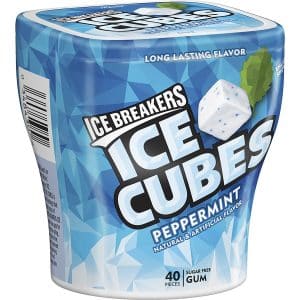 Ice Breakers Pack of 4 Xylitol Sugar Free Ice Cubes