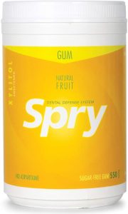 Natural Spry Fresh Chewing Xylitol Gum