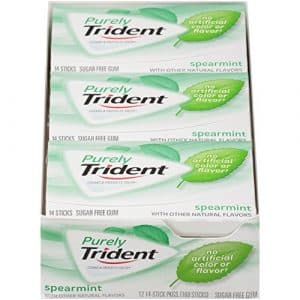 Trident 168 Sticks Sugar Free Spearmint Gum
