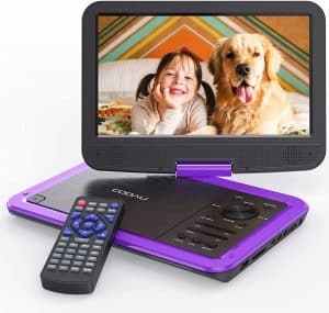 COOAU 12.5” Portable DVD Player