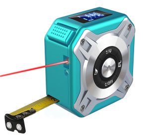 Laser Tape Measure 2-in-1