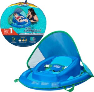 SwimWays Baby Spring Float with Adjustable Canopy