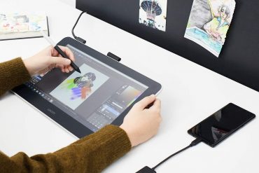Drawing Tablet with Screen and Pen