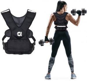 Ativafit Sport Men, Women Weighted Vest Workout Equipment for Cardio, Jogging, Training