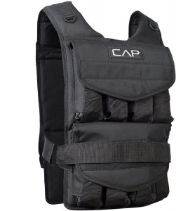 CAP Barbell Weighted Adjustable Vest- 20 to 150 Lb